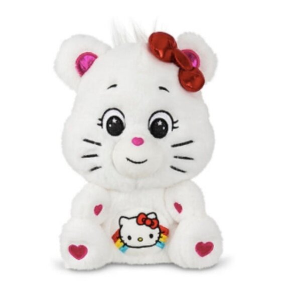 Hello Kitty & Friends x Care Bears Cheer Bear Special Collector Set,Set of 3,NIB - Picture 4 of 16